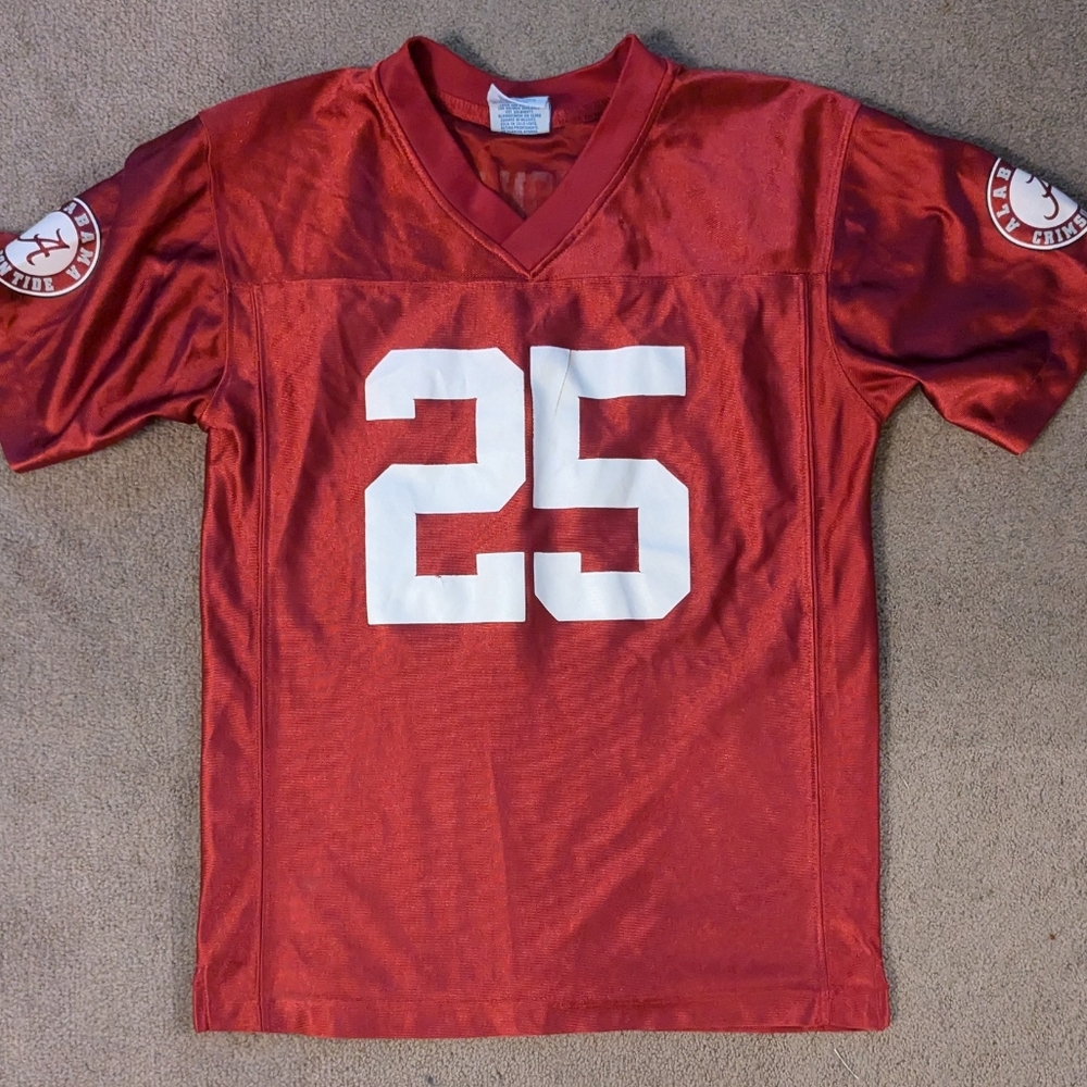 NCAA KAInc University Of Alabama Crimson Tide #25 Football Jersey Youth 12/14